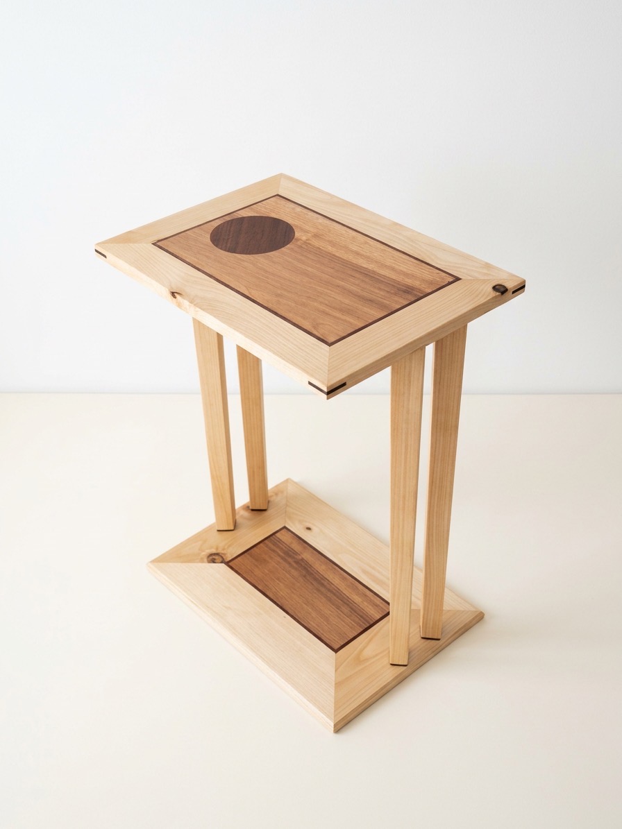 Small two-tier side table